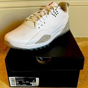 New, in-box, Men’s Nike Jordan ADG 3 golf shoes